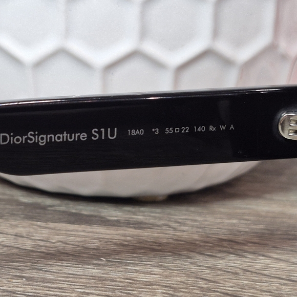 Dior Womens Sunglasses Authentic,  Black and Brown Sunglasses - Picture 8 of 10